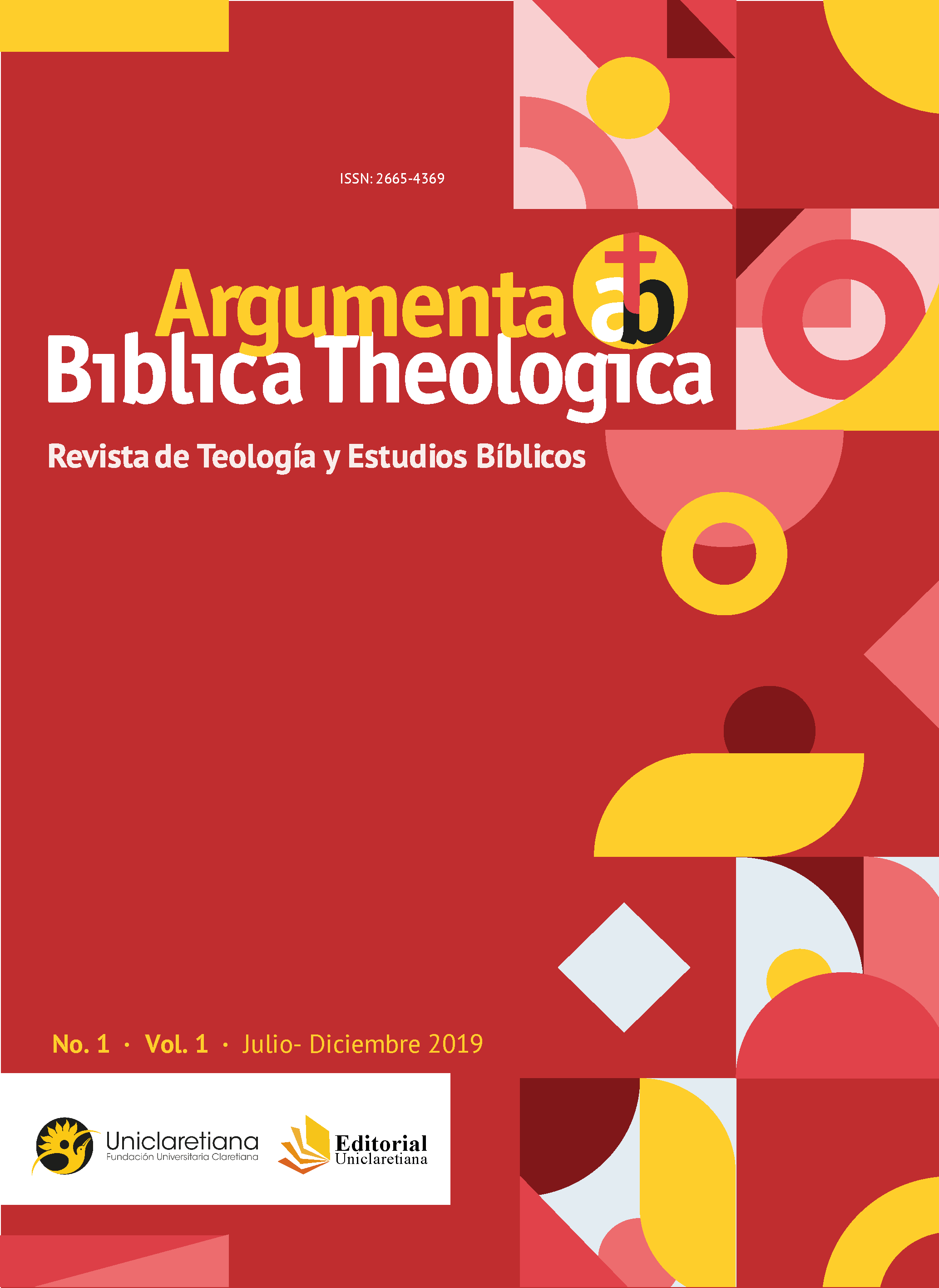 					Ver Vol. 1 Núm. 1 (2019): Argumenta Biblica Theologica
				